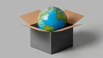 El mundo cabe en una caja de cartón